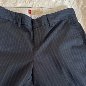 Gap Blue Capri Pinstripe Pants